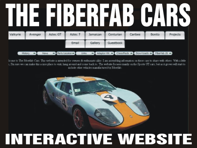 The Fiberfab Cars Website
